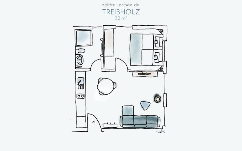 Zeitfrei Urlaubsappartememts & Veranstaltungsort Steffenshagen Phòng bức ảnh