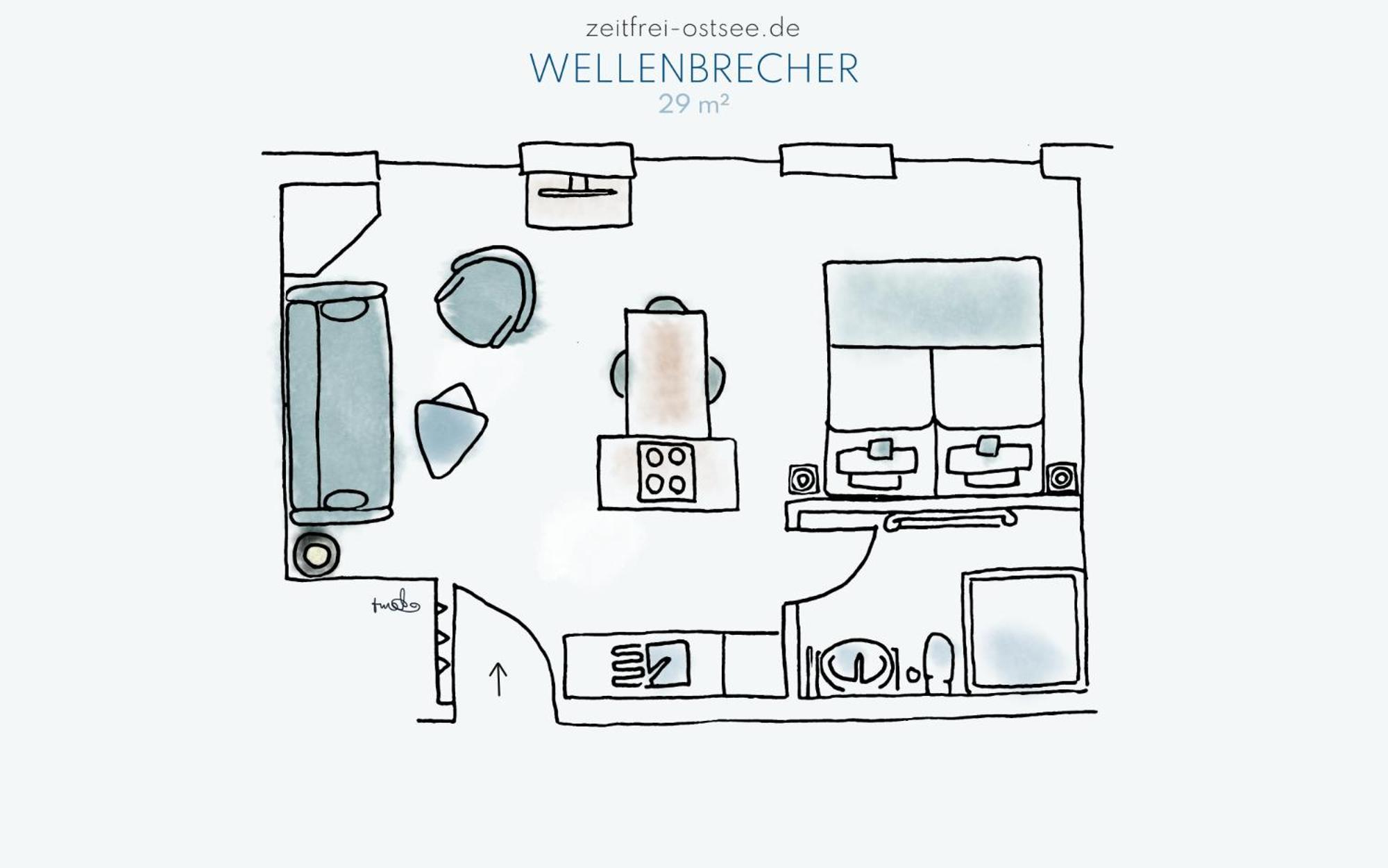 Zeitfrei Urlaubsappartememts & Veranstaltungsort Steffenshagen Phòng bức ảnh
